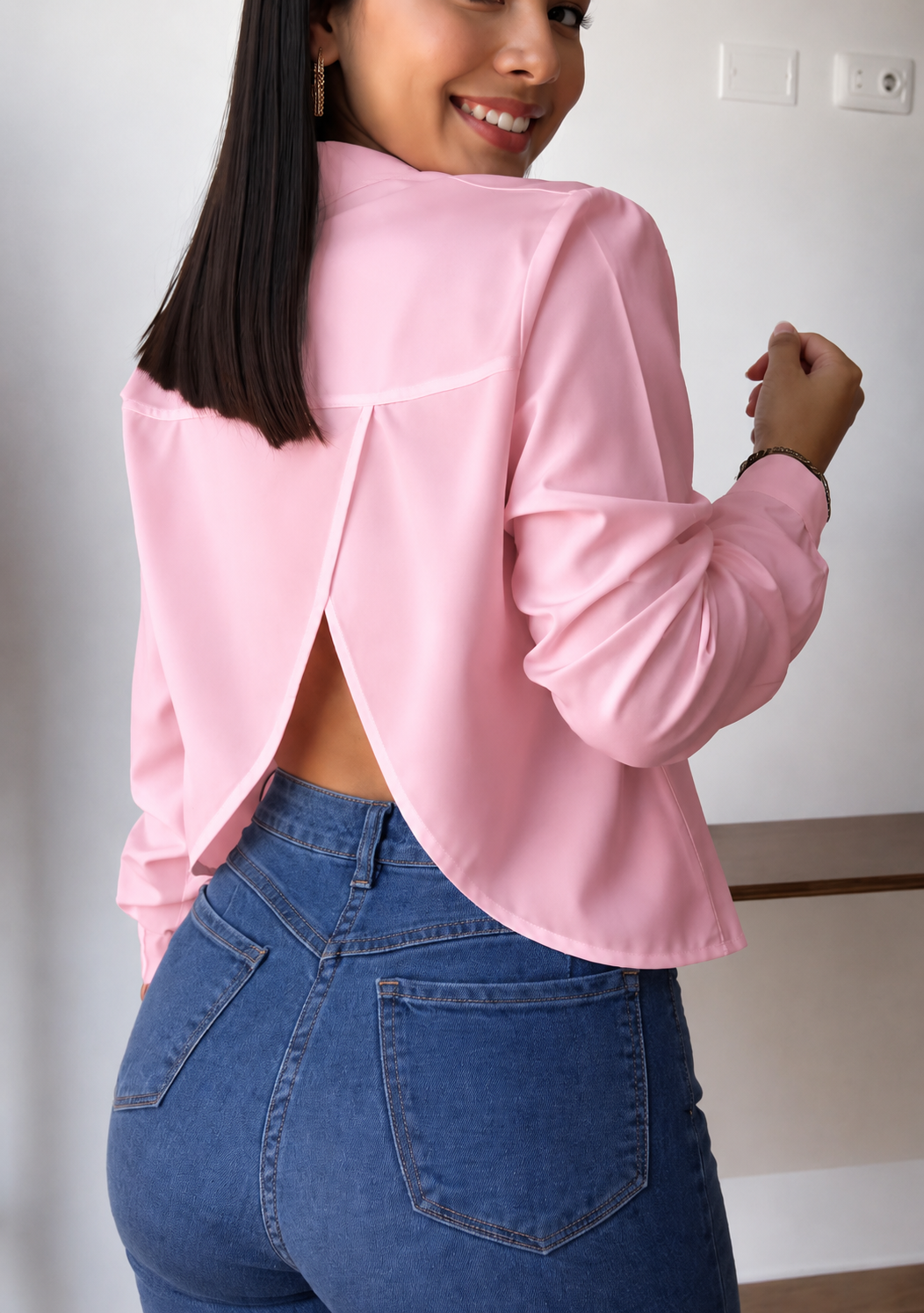 Blusa Olenka™ Dama - Tela premium woman