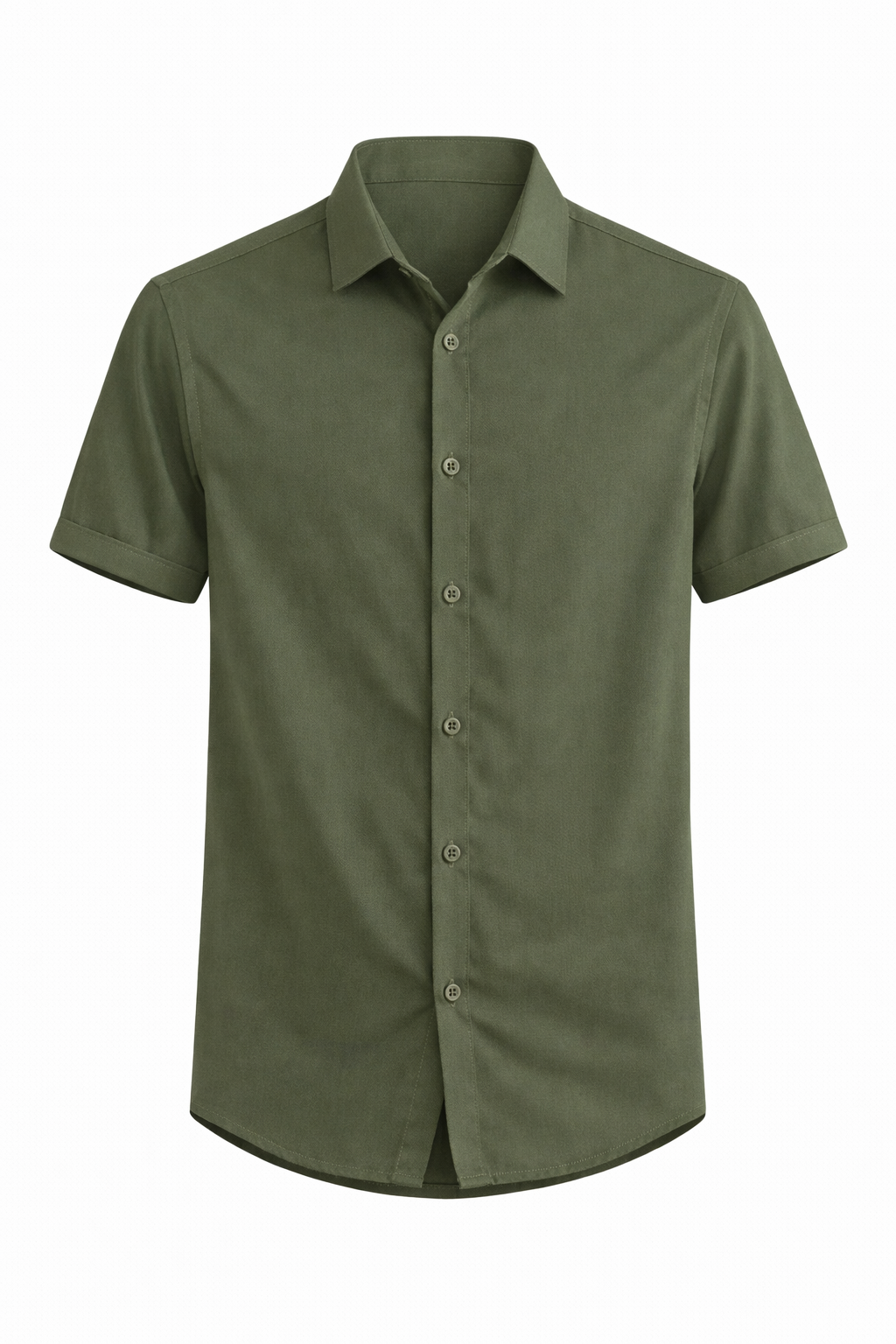 Camisa corta Elegant - Antiarrugas Premium