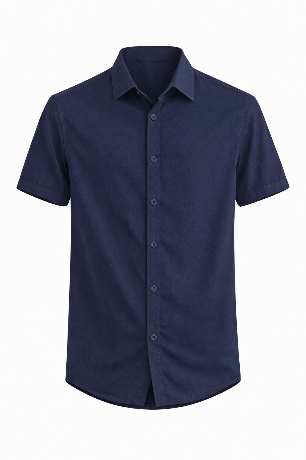 Camisa corta Elegant - Antiarrugas Premium