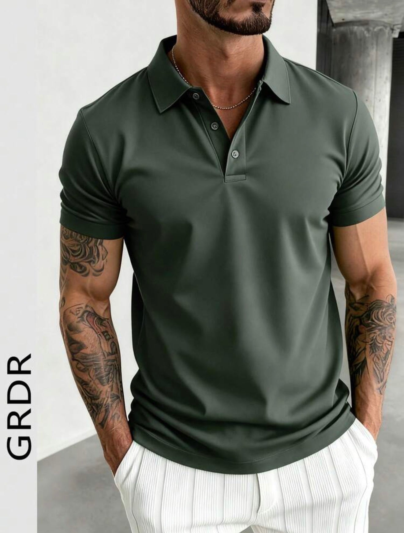 Polo Camisero™ Old - Seda piqué